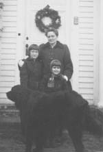 My mother, sister, and me with Cindy