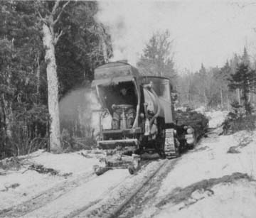 Log hauler steersman