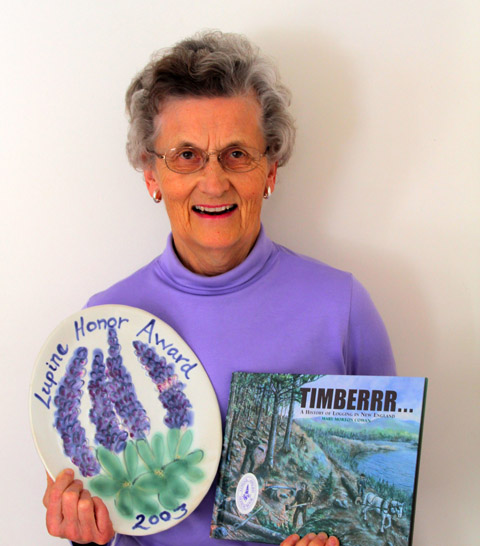 I'm holding the winning book and award